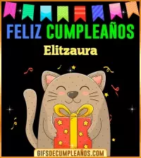 GIF Feliz Cumpleaños Elitzaura